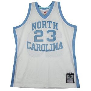 Authentic Michael Jordan Tar Heels Mitchell & Ness NCAA XL XLarge‎ Jersey NWT